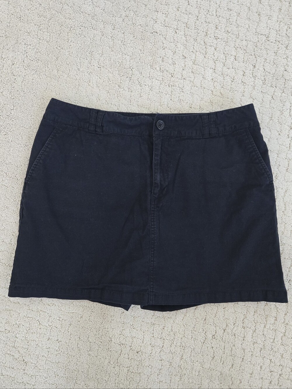 Vintage Dockets Black Skort